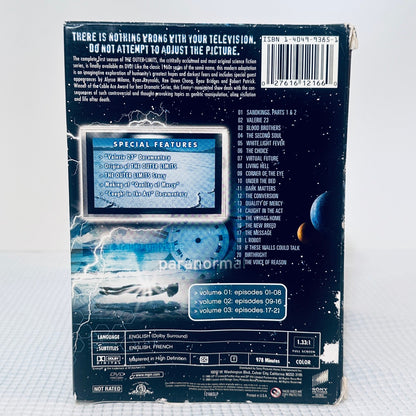 The Outer Limits Season One Complete DVD Set 5 Disc Collection Sci Fi Series by Buysaavy