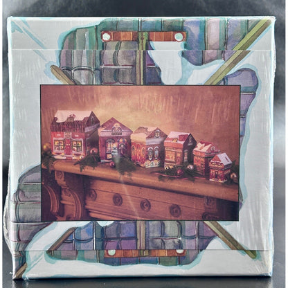 St. Nick's Village Nested Boxes Toy Shop Christmas Village Decor 6-Piece by Barrington Studios Limited