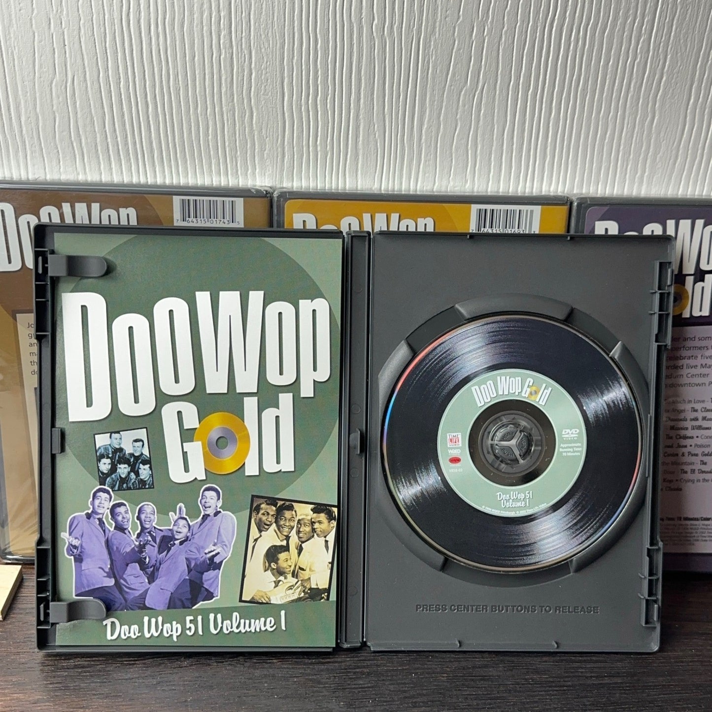 Time Life Doo Wop Gold 5 DVD Set Rock Rhythm 50 51 Volumes 1 2 Live Performances by Buysaavy