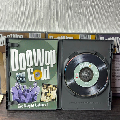 Time Life Doo Wop Gold 5 DVD Set Rock Rhythm 50 51 Volumes 1 2 Live Performances by Buysaavy