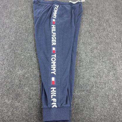 Tommy Hilfiger Mens Navy Blue Logo Tape Sleepwear Jogger Pants Size Large L by Tommy Hilfiger