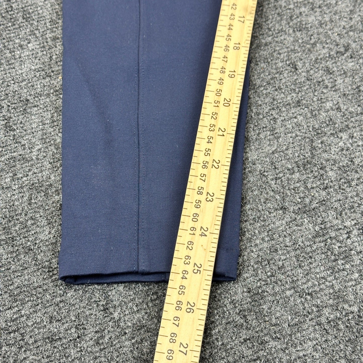 Old Navy Stevie Navy Blue High Rise Pintuck Ponte Knit Skinny Pants Womens Large by Old Navy
