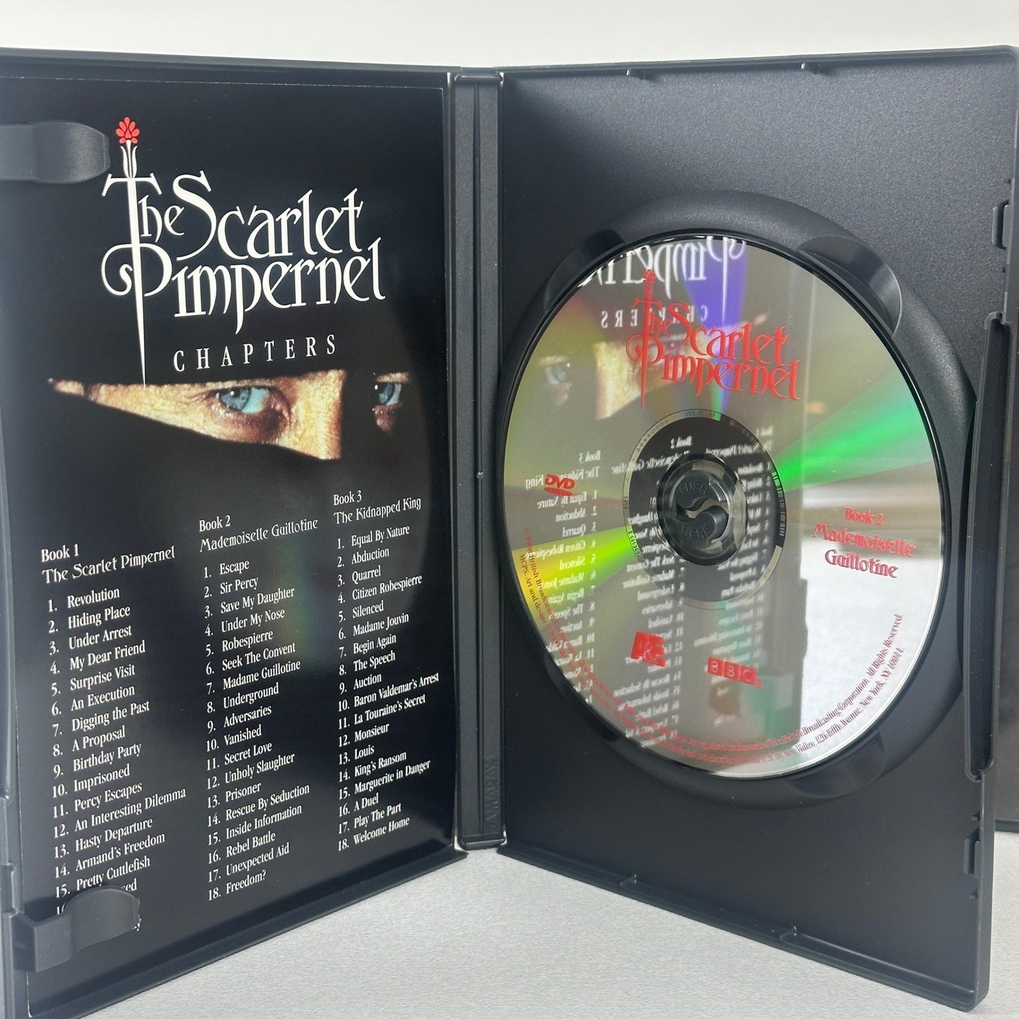 The Scarlet Pimpernel A&E BBC DVD Box Set Richard E Grant 3-Disc Collection by Buysaavy