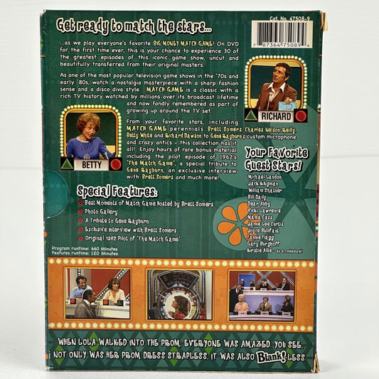 The Best of Match Game DVD Box Set 4-Disc 30 Episodes Gene Rayburn 47508-9 by Buysaavy