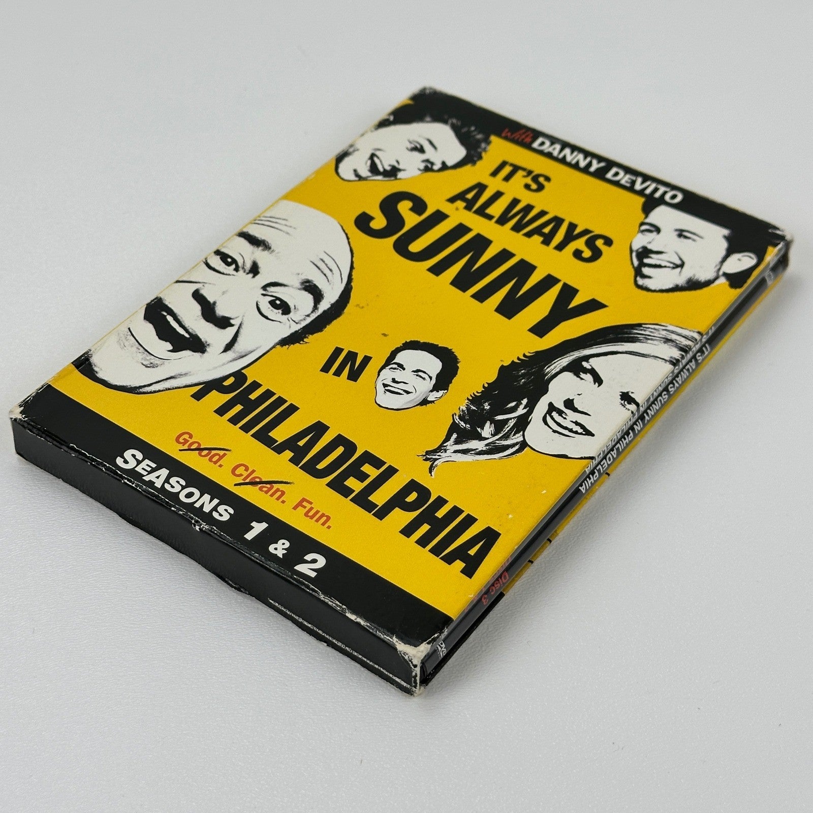 Its Always Sunny in Philadelphia Seasons 1 & 2 DVD Box Set Danny DeVito Comedy by Buysaavy