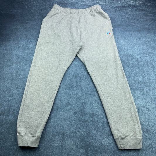 Russell Athletic Mens Gray Fleece Jogger Sweatpants Heather Gray Large L by Russell Athletic
