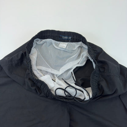 Island Joe Mens XL Swim Trunks Black Cargo Board Shorts Mesh Lined Drawstring by Island Joe