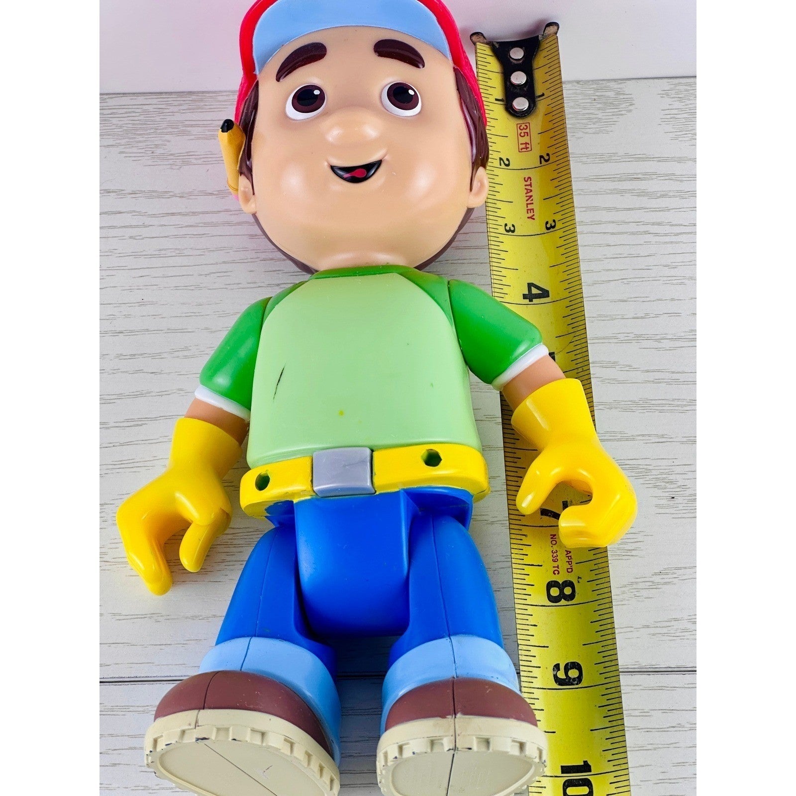 Handy Manny Talking Figure Toy Building Tools Kids Play by Mattel