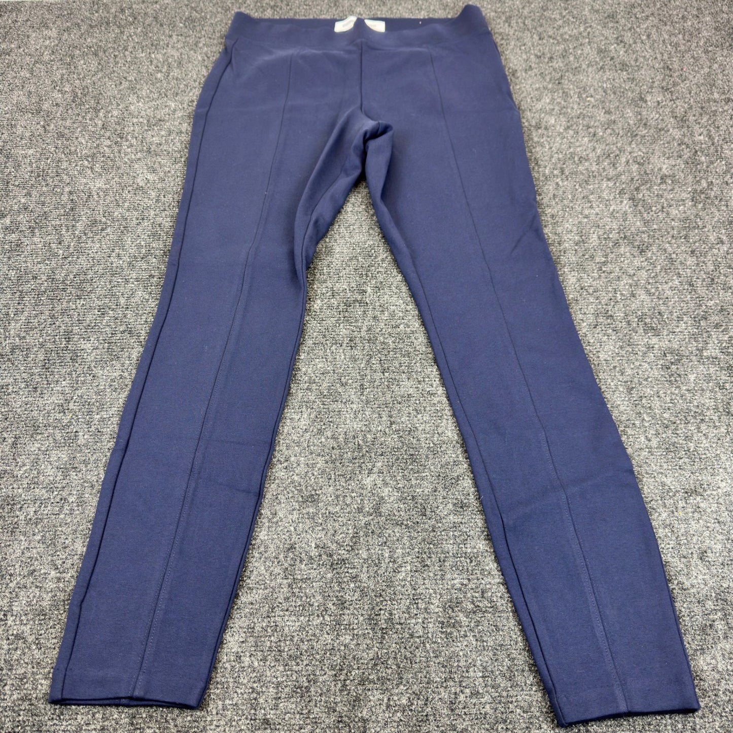Old Navy Stevie Navy Blue Slim Fit Front Seam Pull On Pants Womens Size M by Old Navy