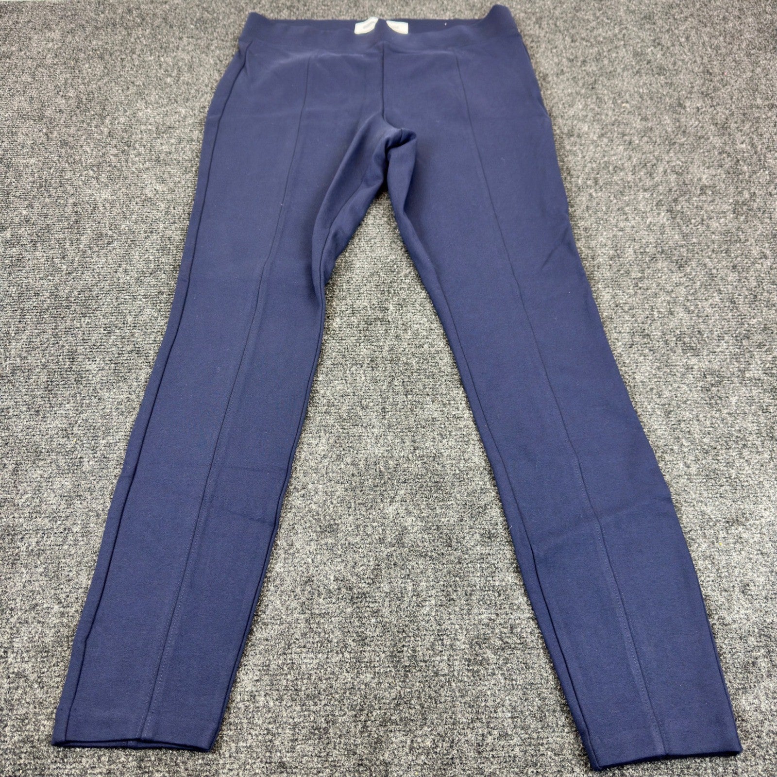 Old Navy Stevie Navy Blue Slim Fit Front Seam Pull On Pants Womens Size M by Old Navy