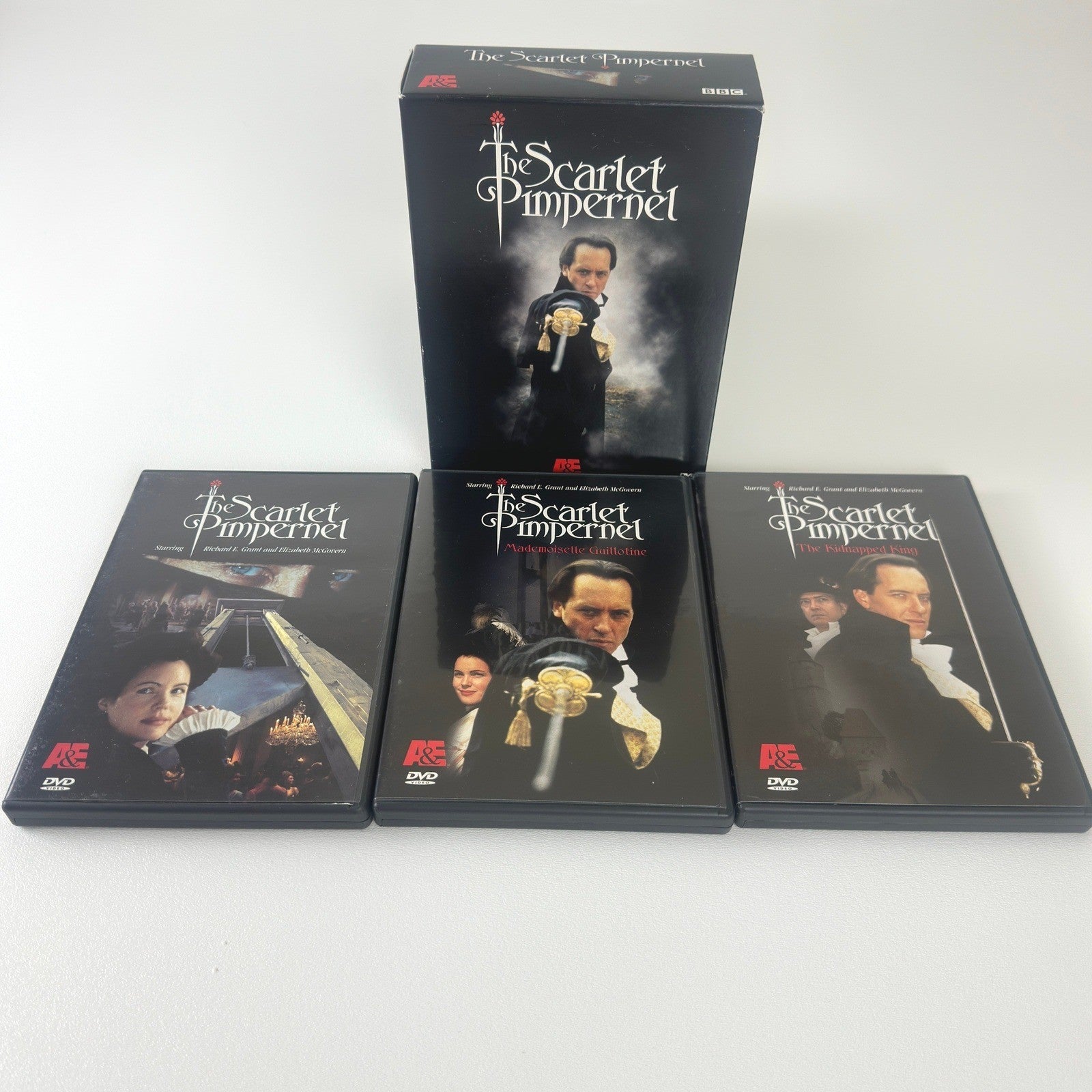The Scarlet Pimpernel A&E BBC DVD Box Set Richard E Grant 3-Disc Collection by Buysaavy