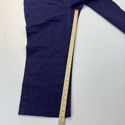 Workrite Mens Navy Blue Industrial Work Pants Cotton Twill 409ID95NB 44x42 by Workrite
