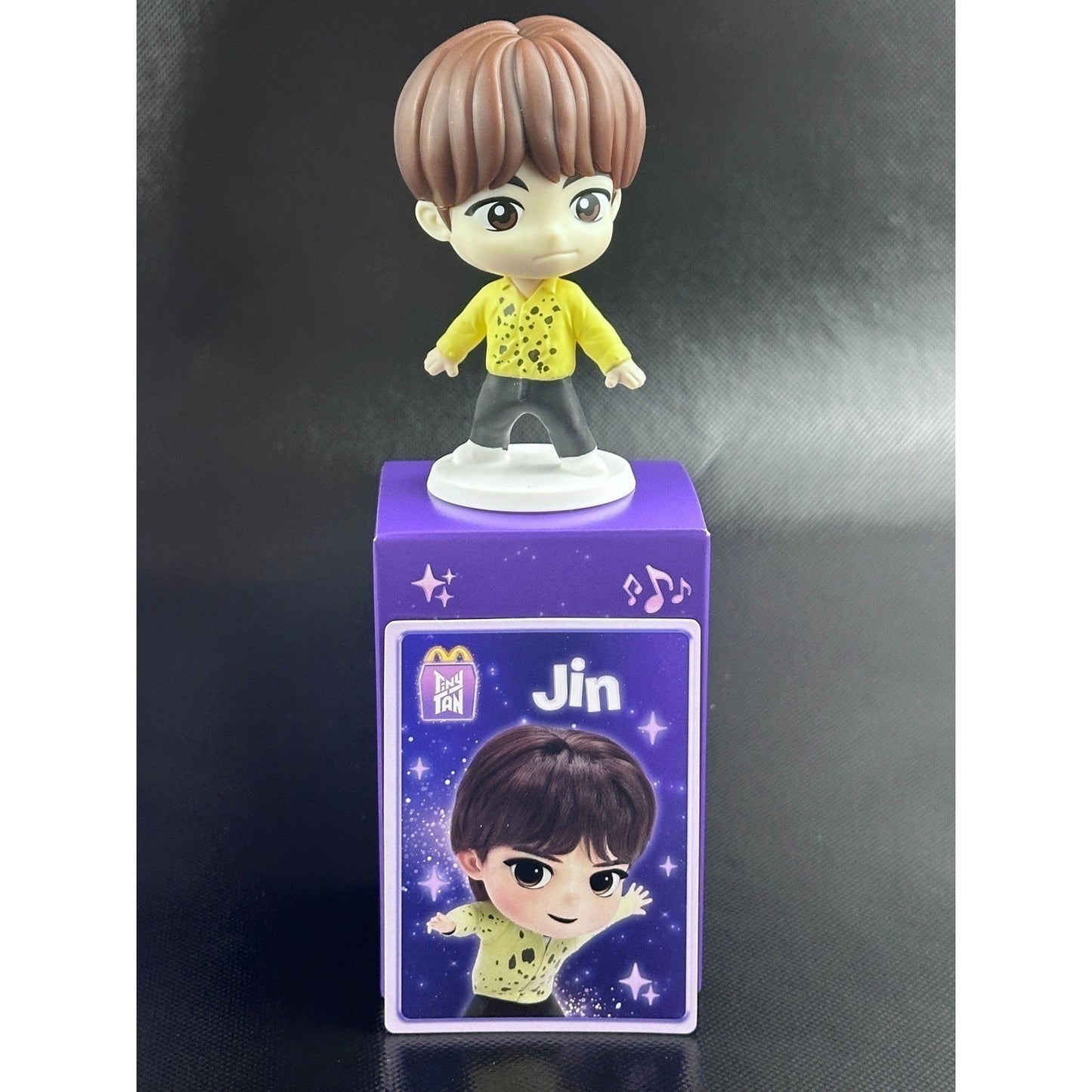 BTS TinyTAN McDonalds Happy Meal Figure Full Set of 7 with Boxes and Cards 2024 by McDonald's