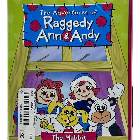 Raggedy Ann &amp; Andy: The Mabbit Adventure DVD Classic Family Cartoon Sealed by Buysaavy