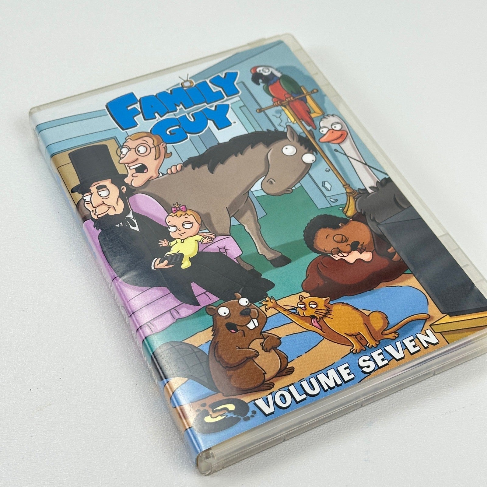 Family Guy Volume Seven 7 DVD 3-Disc Set 20th Century Fox Animated Comedy Series by Buysaavy