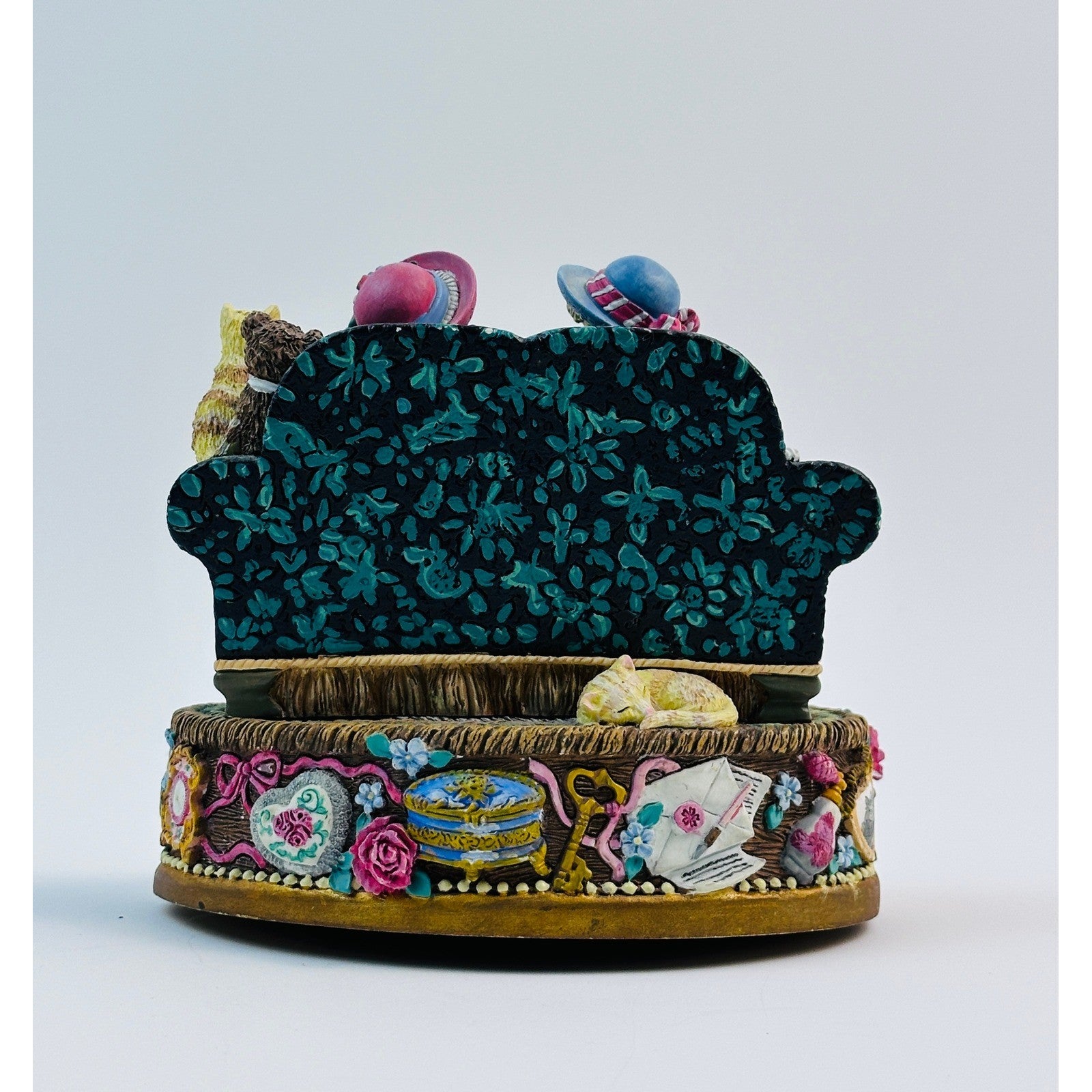 San Francisco Music Box Company Cherish The Thought Figurine Music Box by The San Francisco Music Box Company