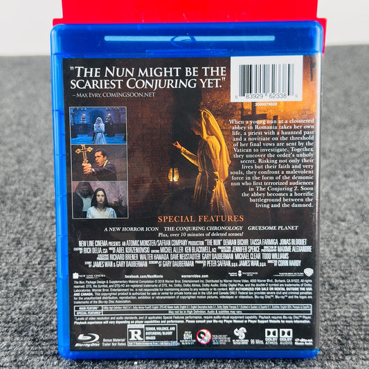 The Nun Blu-ray DVD Combo The Conjuring Universe Horror Movie Taissa Farmiga by Buysaavy