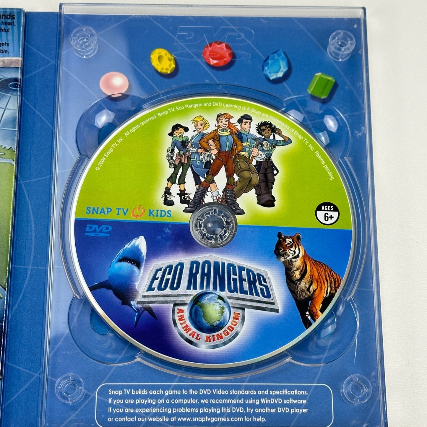 Eco Rangers Animal Kingdom DVD Learning Adventure Game Snap TV Kids 2004 Ages 6+ by Buysaavy