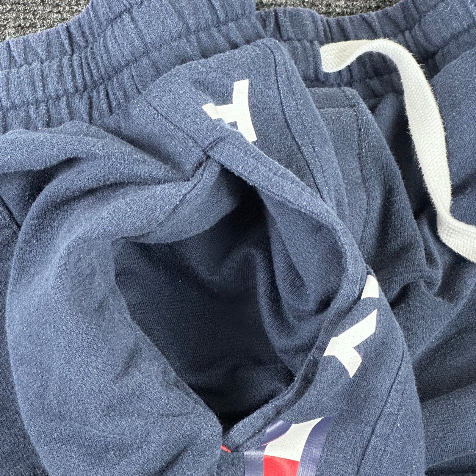 Tommy Hilfiger Mens Navy Blue Logo Tape Sleepwear Jogger Pants Size Large L by Tommy Hilfiger