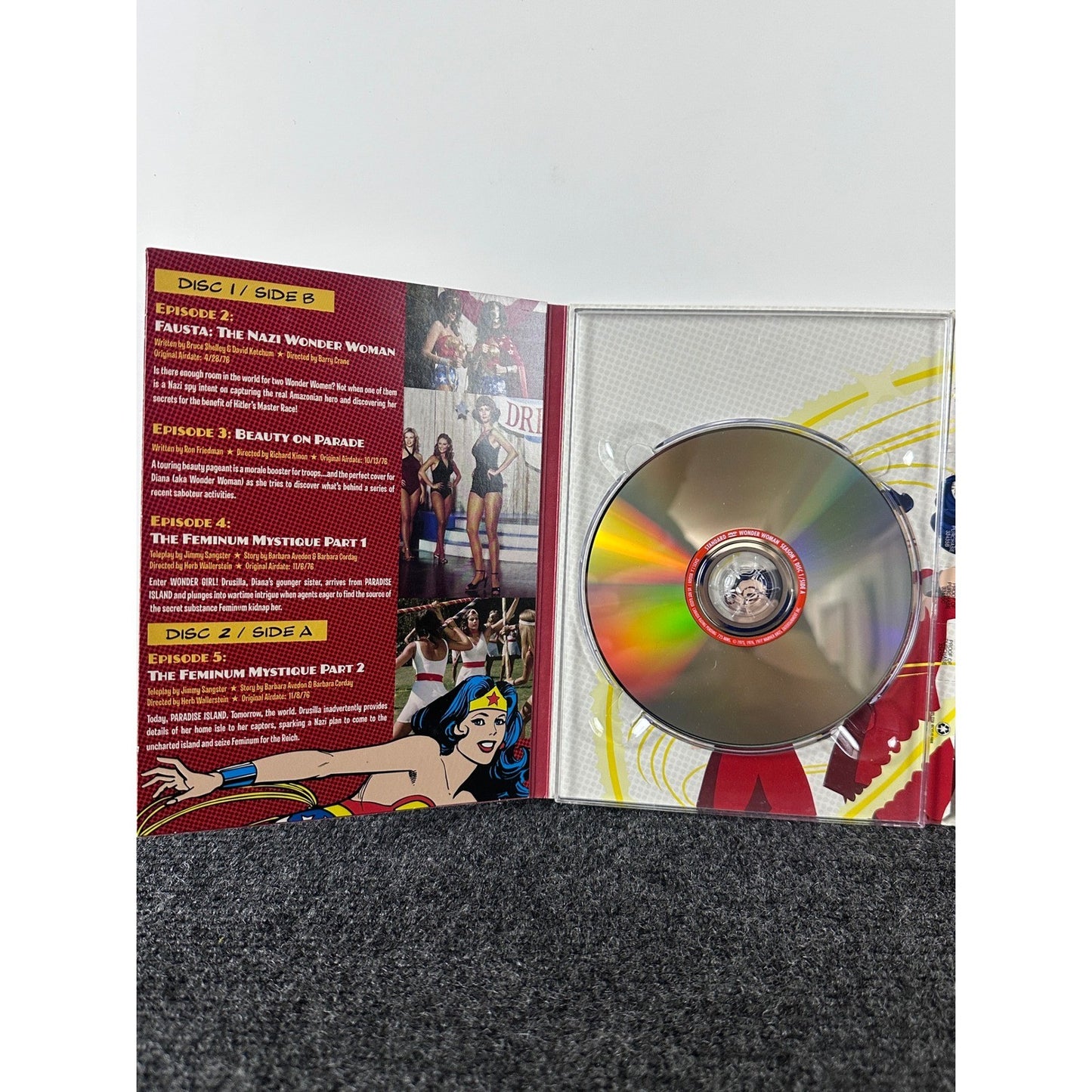 Wonder Woman The Complete First and Second Seasons DVD Lynda Carter DC Series by Buysaavy