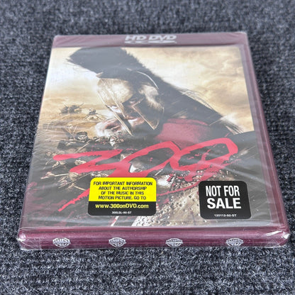 300 HD DVD Movie 2007 Zack Snyder Gerard Butler Warner Bros New Sealed Promo by Buysaavy