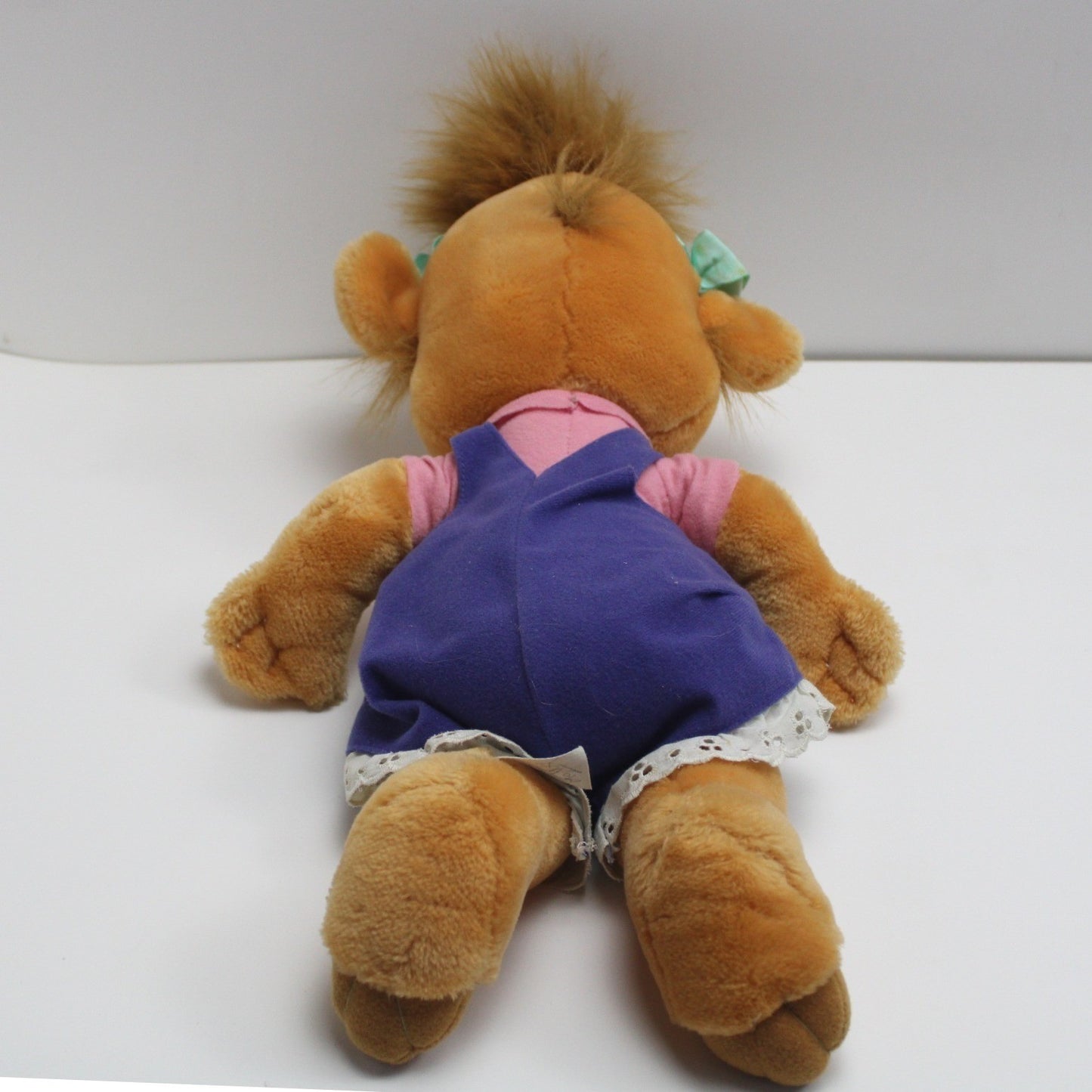 18 Inch Rare Molly Cunningham Disney Plush Toy TaleSpin Character With Pink Shirt And Purple Overalls by Disney