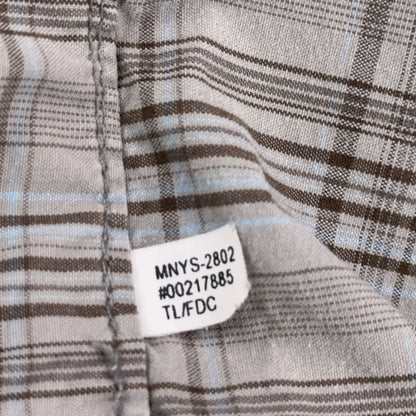 Mossimo Supply Co Mens Plaid Cargo Shorts Brown Tan Size 36 Relaxed Fit Utility by Mossimo Supply Co.