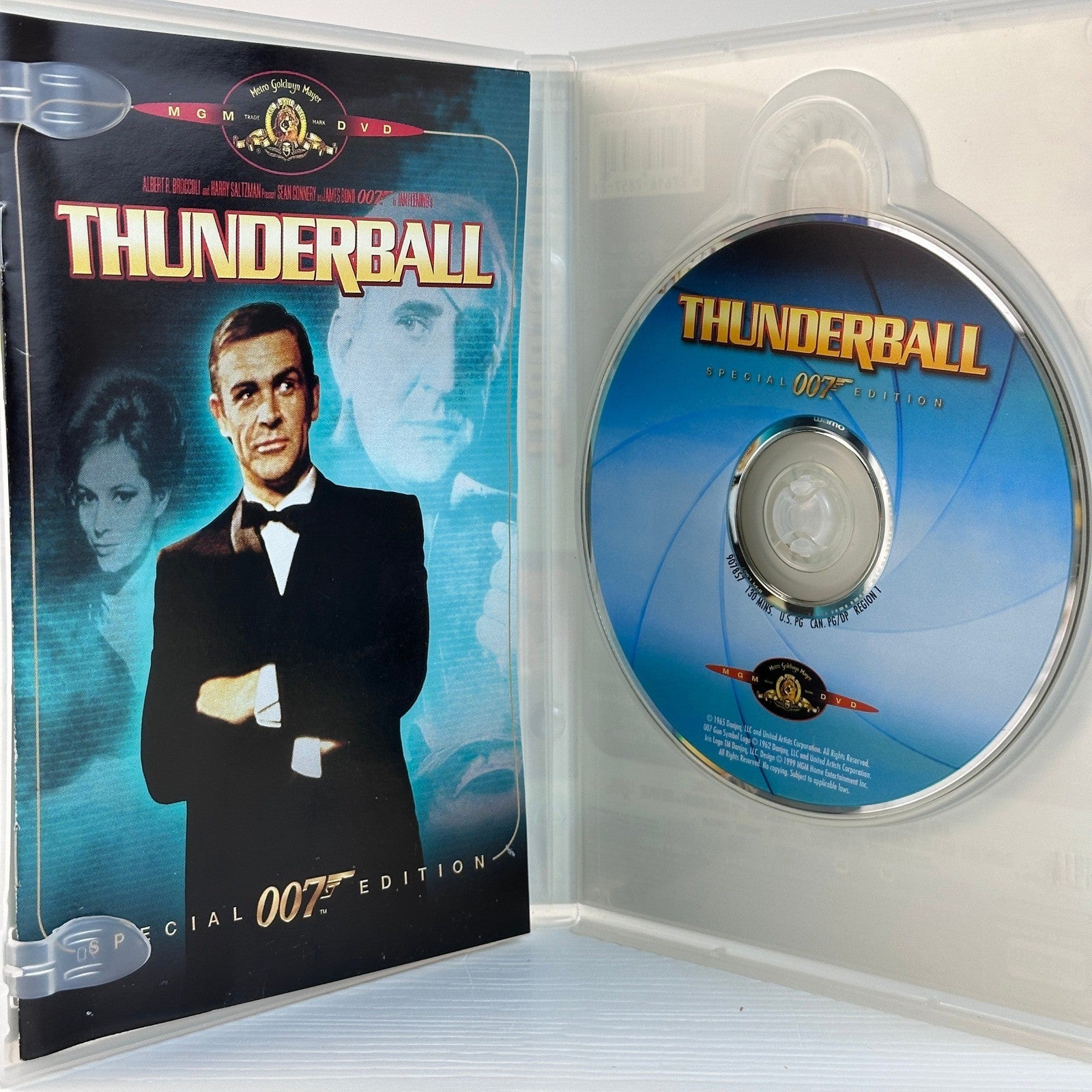 Thunderball Special 007 Edition DVD Sean Connery James Bond Widescreen 1999 MGM by Buysaavy