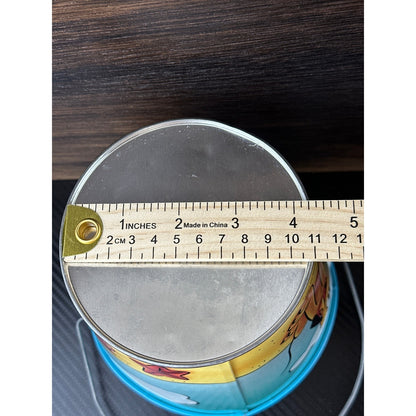 Vintage 1996 Disney Mickey Minnie Pluto Tin Sand Pail Beach Bucket Series 1 ASC by Disney