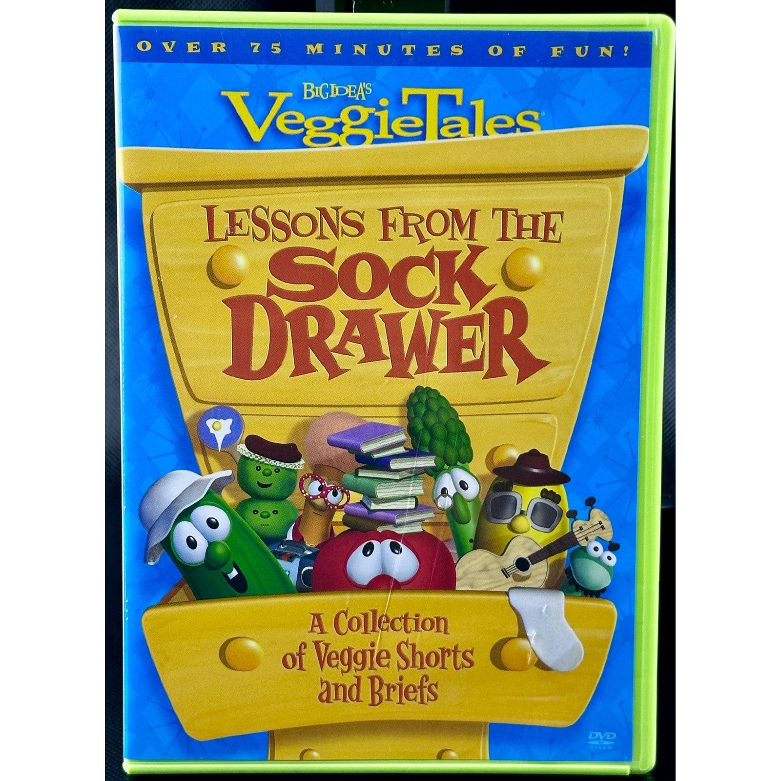 VeggieTales DVD Bundle: 3-Pack Lord of the Beans, Sock Drawer, Wizard Ha's by Buysaavy