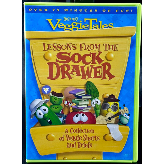 VeggieTales DVD Bundle: 3-Pack Lord of the Beans, Sock Drawer, Wizard Ha's by Buysaavy