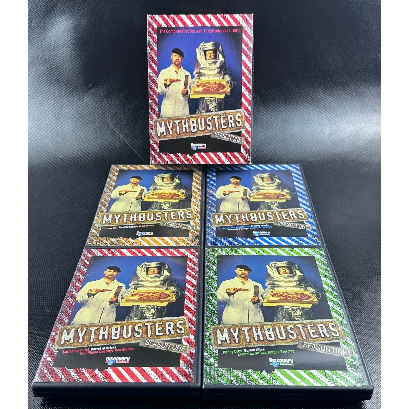 MythBusters Season 1 DVD Box Set, Complete First Season | Discovery Channel by Buysaavy