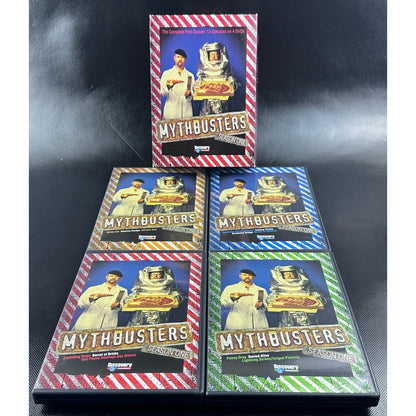 MythBusters Season 1 DVD Box Set, Complete First Season | Discovery Channel by Buysaavy