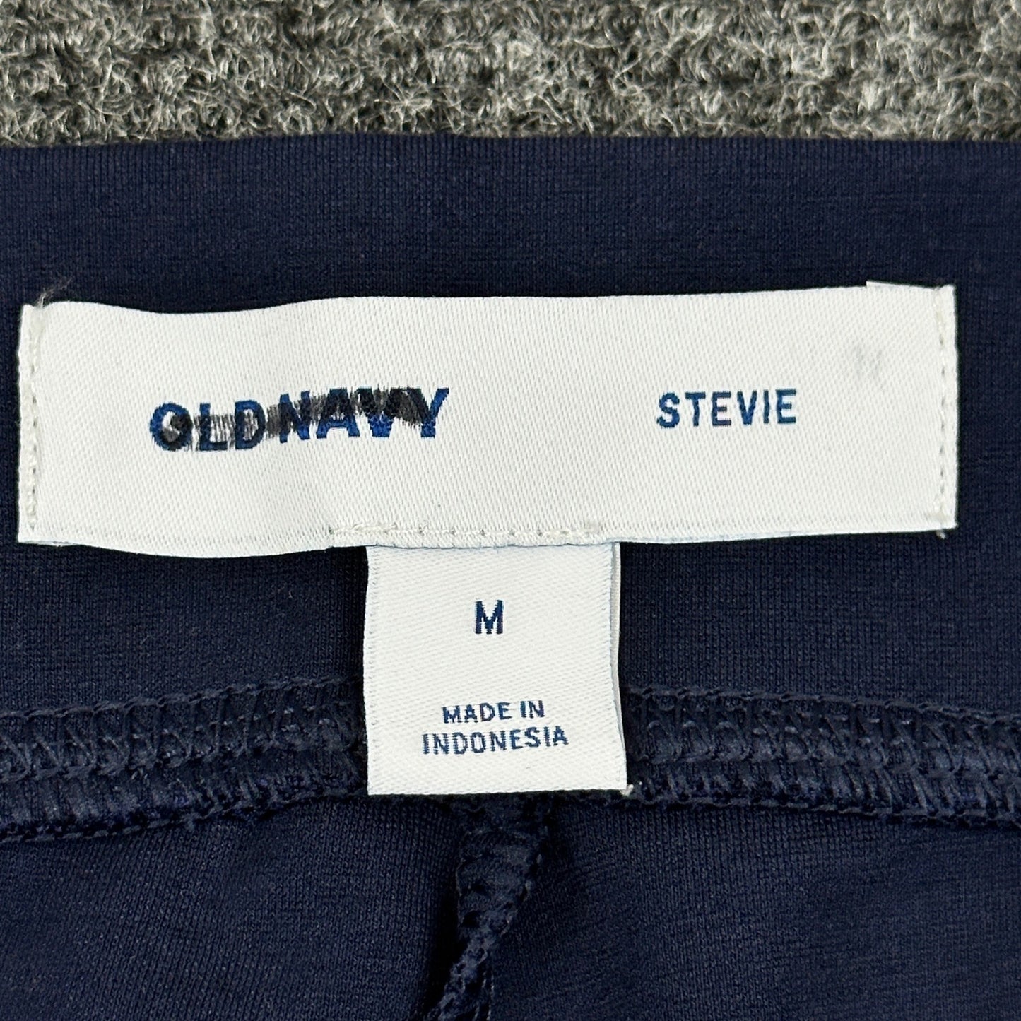 Old Navy Stevie Navy Blue Slim Fit Front Seam Pull On Pants Womens Size M by Old Navy