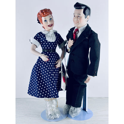 Hamilton Collection I Love Lucy Ricky Porcelain Doll Lucille Ball CBS by The Hamilton Collection