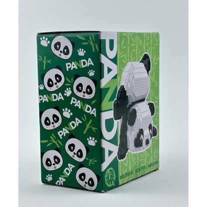 Panda Building Blocks Set 1325 PCS Interlocking Blocks Animal Figure 14+ by Unbranded