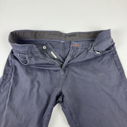 Weatherproof Vintage Mens Straight Fit Pants Gray 40x30 Cotton Stretch Chino by Weatherproof Vintage