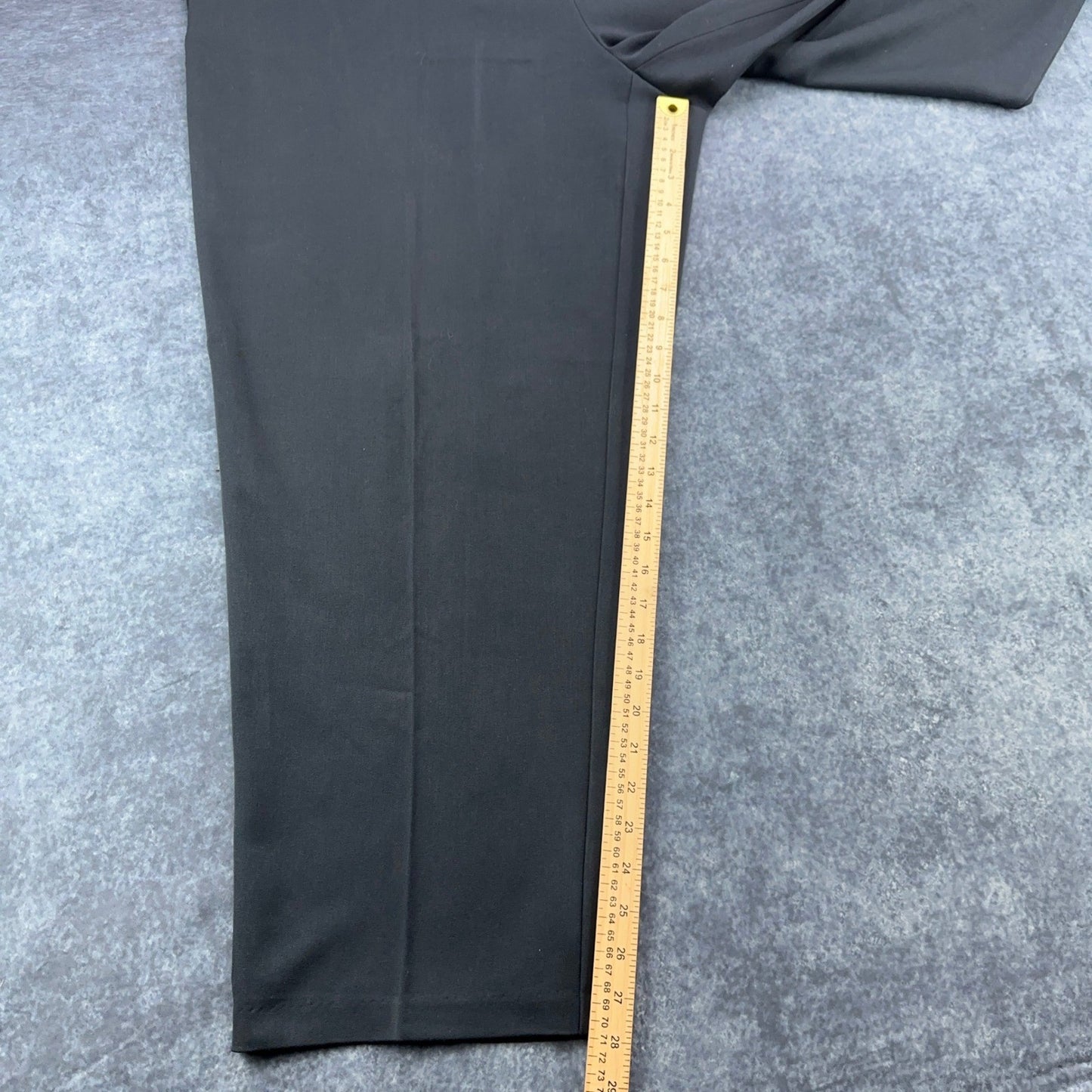 Sag Harbor Woman Black Pleated Dress Pants Plus Size 20W R44060 Business Slacks by Sag Harbor Woman