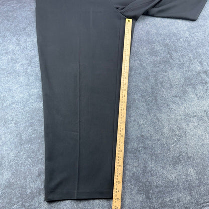 Sag Harbor Woman Black Pleated Dress Pants Plus Size 20W R44060 Business Slacks by Sag Harbor Woman
