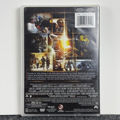 Transformers Revenge of the Fallen DVD 2009 Widescreen Action Michael Bay PG-13 by Buysaavy