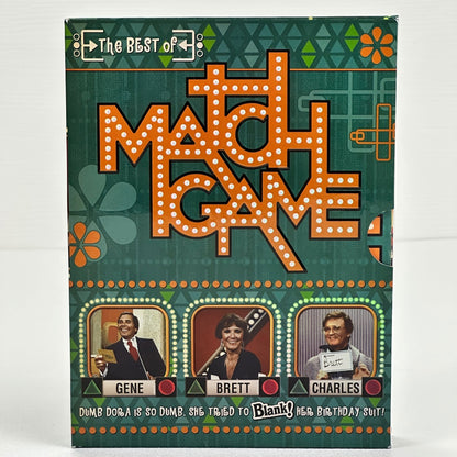 The Best of Match Game DVD Box Set 4-Disc 30 Episodes Gene Rayburn 47508-9 by Buysaavy
