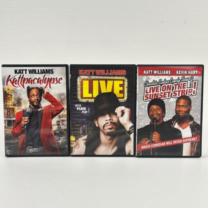Katt Williams Triple Play DVD Box Set Kattpacalypse Live on the Sunset Strip by Buysaavy