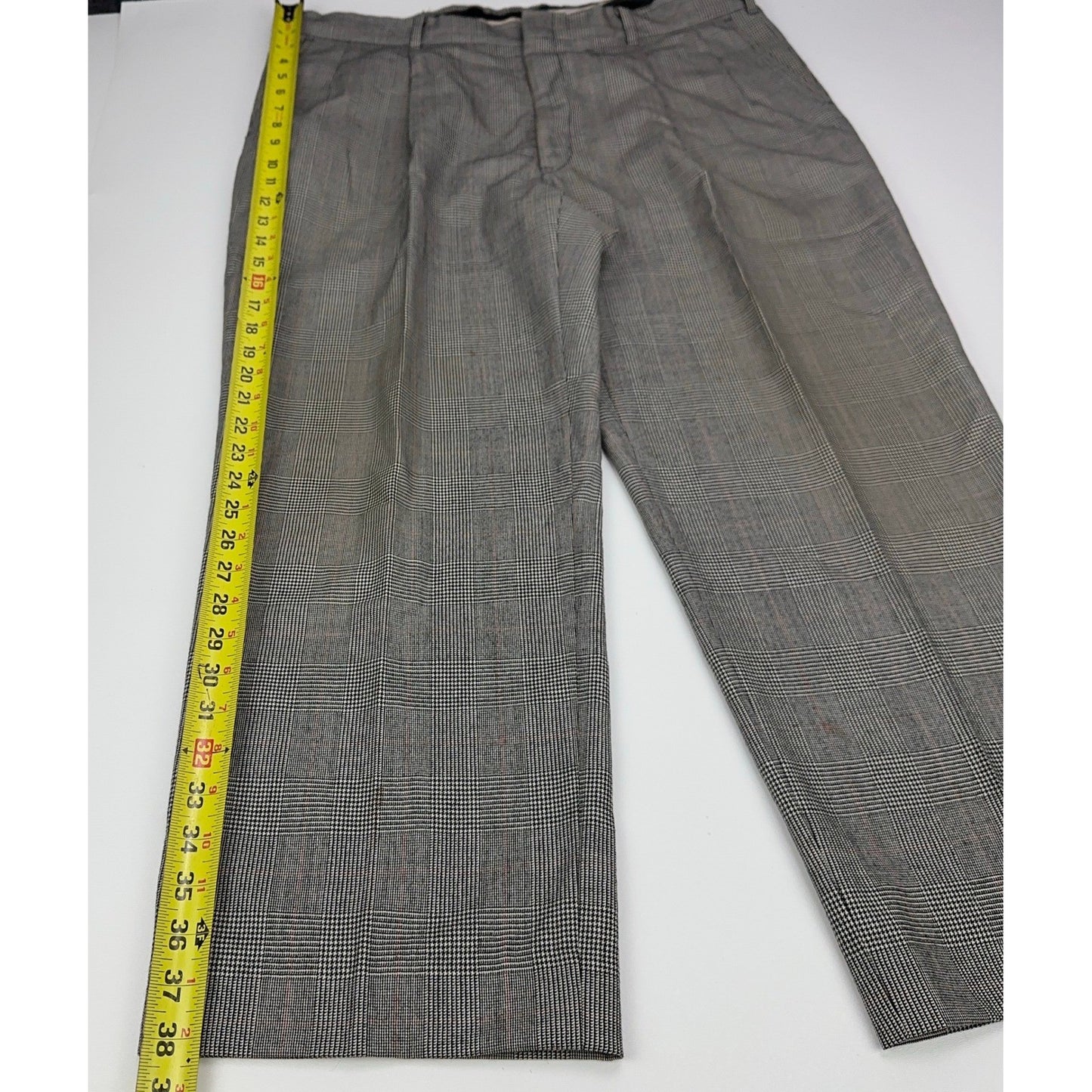 Sterling & Hunt Premier Edition Mens Grey Glen Plaid Worsted Wool Suit by Sterling & Hunt