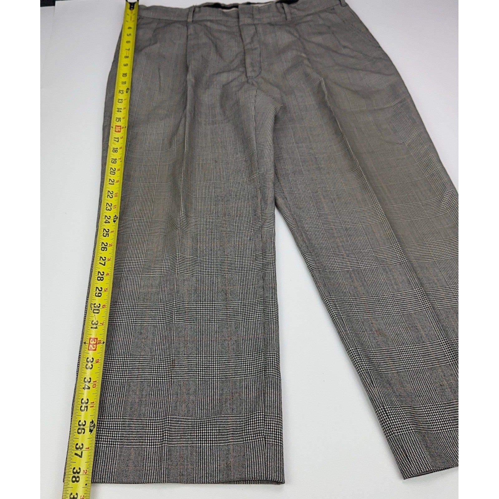Sterling & Hunt Premier Edition Mens Grey Glen Plaid Worsted Wool Suit by Sterling & Hunt
