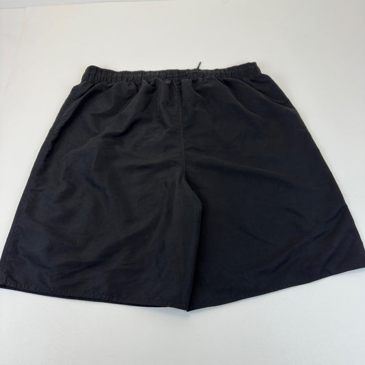 Island Joe Mens XL Swim Trunks Black Cargo Board Shorts Mesh Lined Drawstring by Island Joe