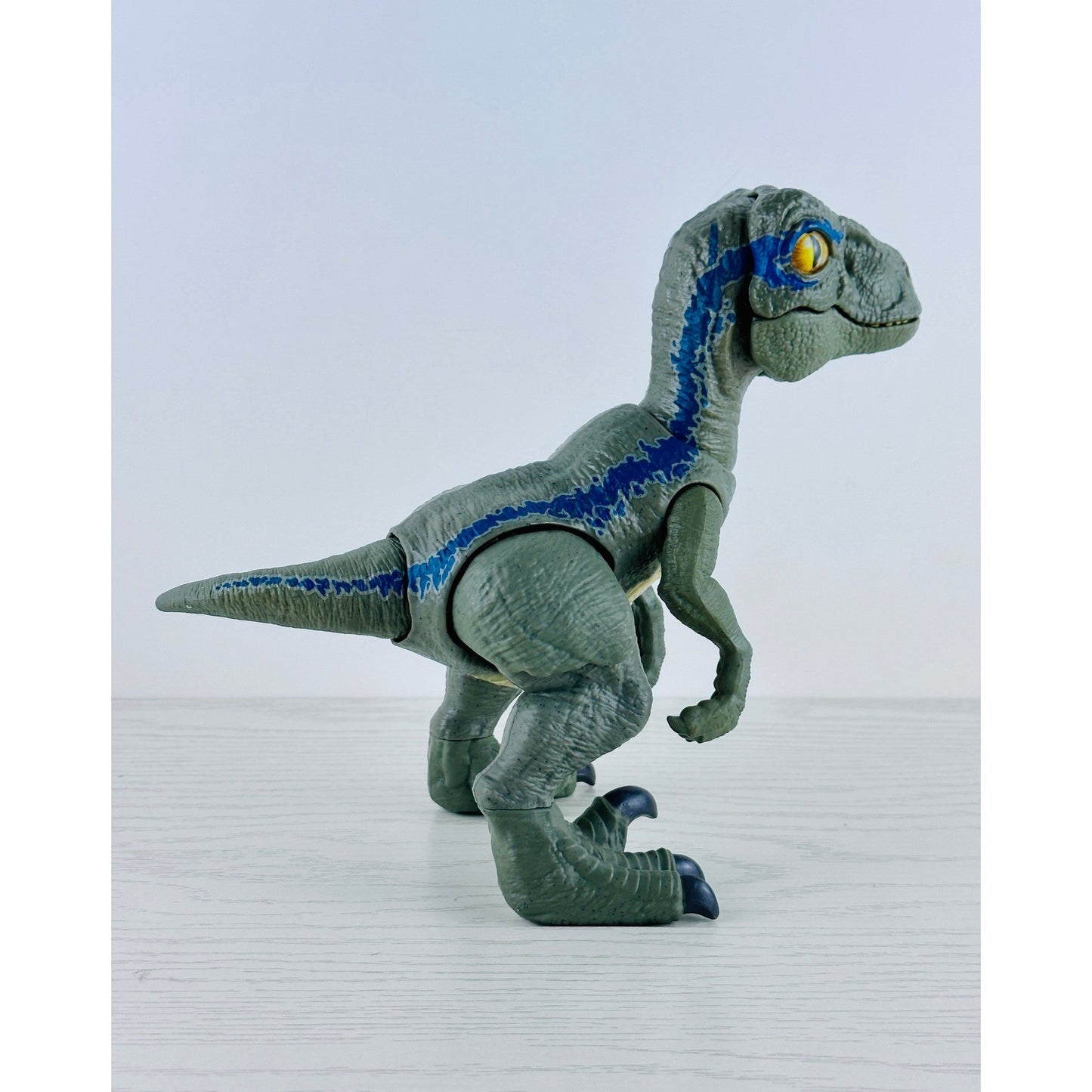 Jurassic World Blue Velociraptor Action Figure Toy - Pre-Owned, Fully Tested by Unbranded