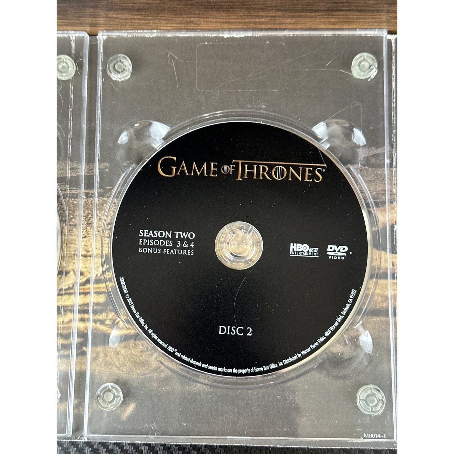 HBO Game of Thrones The Complete Second Season DVD 5-Disc Box Set 2013 Release by Buysaavy