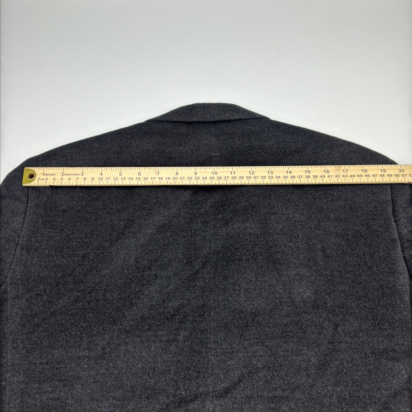 Jones New York Mens 44R Blazer Charcoal Grey Two Button Sport Coat Jacket by Jones New York