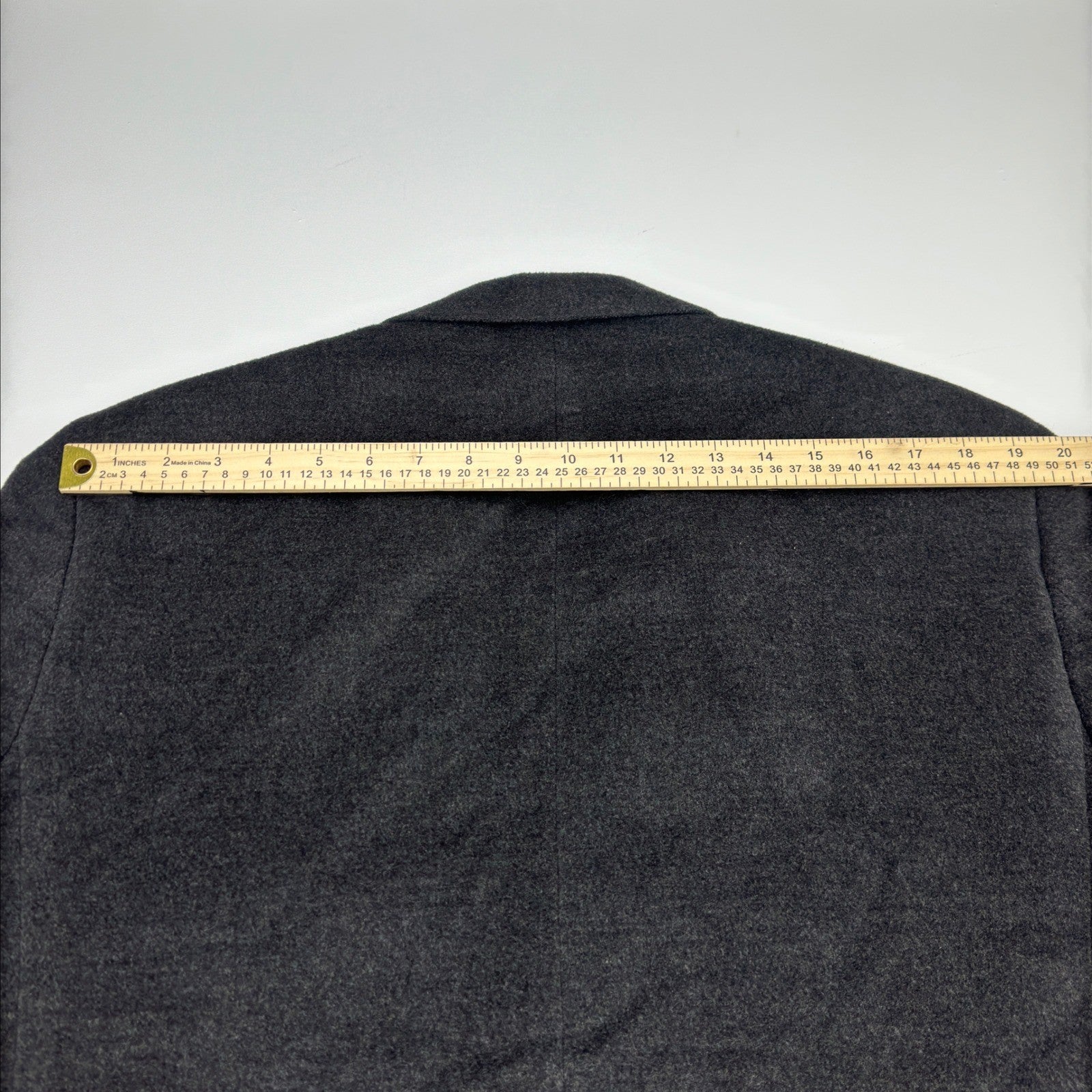 Jones New York Mens 44R Blazer Charcoal Grey Two Button Sport Coat Jacket by Jones New York
