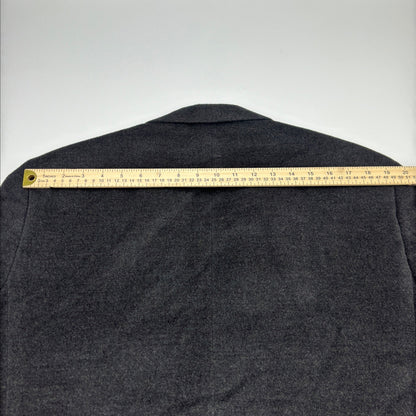 Jones New York Mens 44R Blazer Charcoal Grey Two Button Sport Coat Jacket by Jones New York